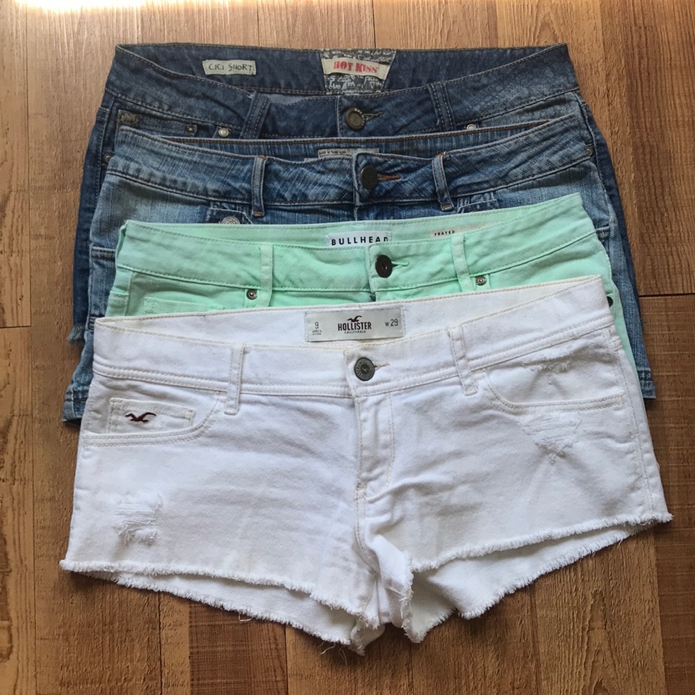 Assorted Juniors shorts all size 9